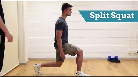 How to do the perfect SPLIT SQUAT: technique and common mistakes