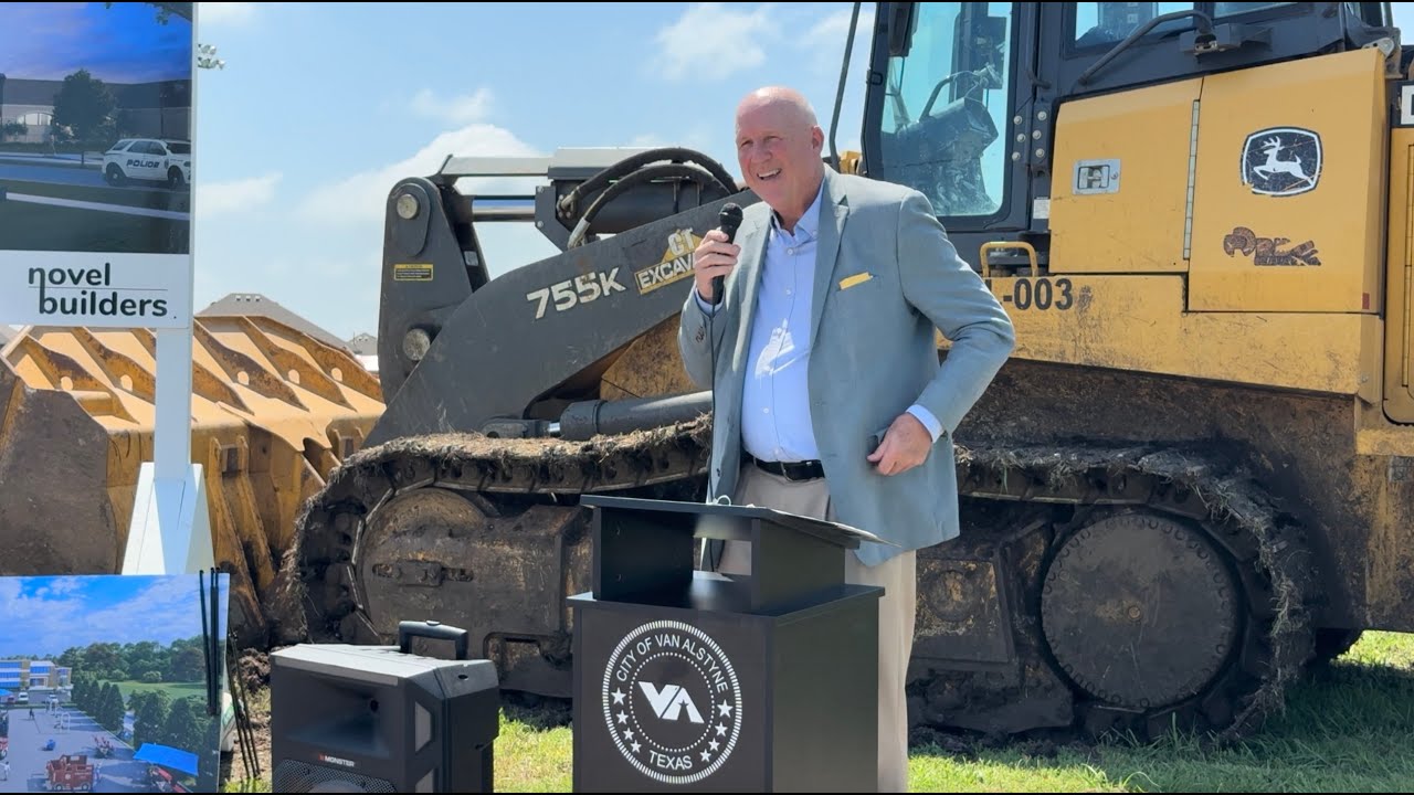 Public Safety Facility Groundbreaking Ceremony - Speeches - YouTube