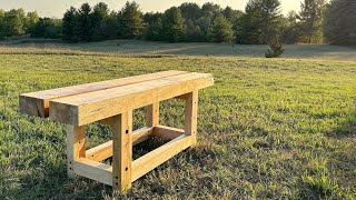 Basic Split Top Roubo Workbench Build