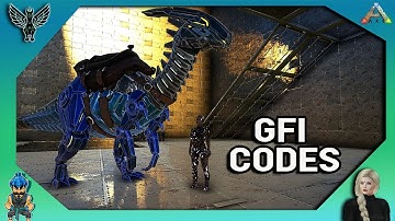 ARK: GFI CODES TEK PARASAUR AND CORRUPTED SHIRT