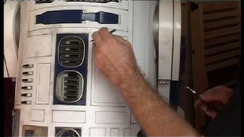 R2-D2 (2nd one) fan made Part 3