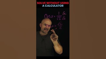 Solve without using a calculator