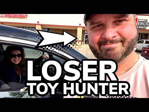 Look At This LOSER Vintage Toy Hunter! 😂 #toyhunt #vintagetoys