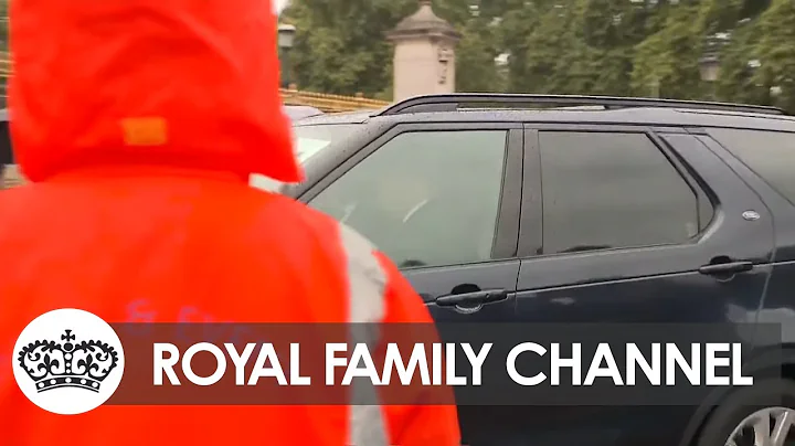 Harry and Meghan Arrive at Buckingham Palace