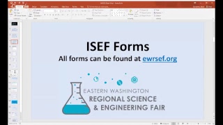ISEF forms and SRC/IRB information