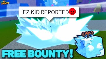 This 30M INSANE ICE One Shot Combo is LITERALLY FREE BOUNTY!!🥶🤣 (Blox Fruits)