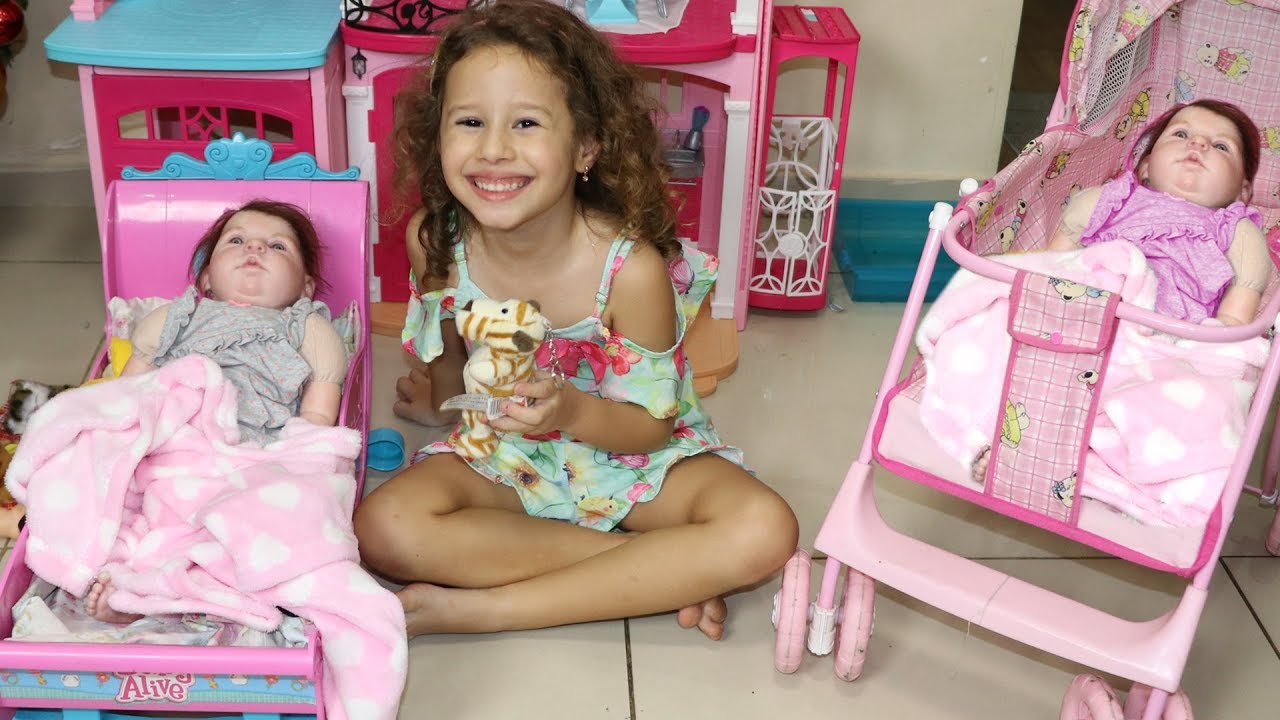 Brinquedos De Meninas 4 5 6 Anos Boneca Bebe Reborn Realista