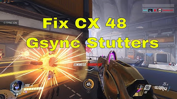 LG CX 48 Gsync Fix