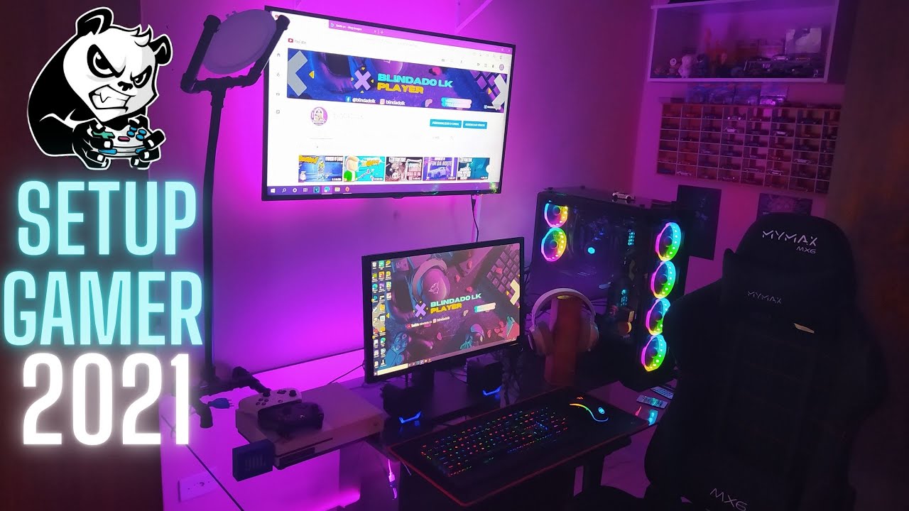 MEU SETUP GAMER 2021 - YouTube