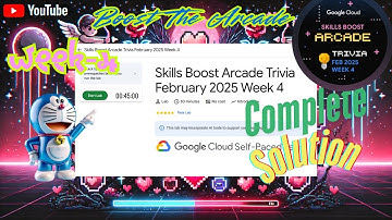 Skills Boost Arcade Trivia February 2025 Week 4 | Quiz | Boost The Arcade