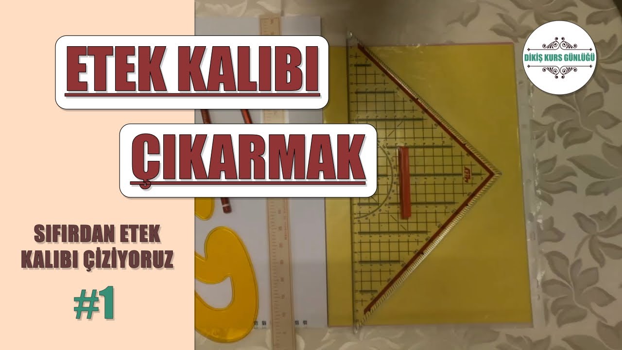 Evde Kendimiz Etek Kalıbı Çıkarıyoruz [1]