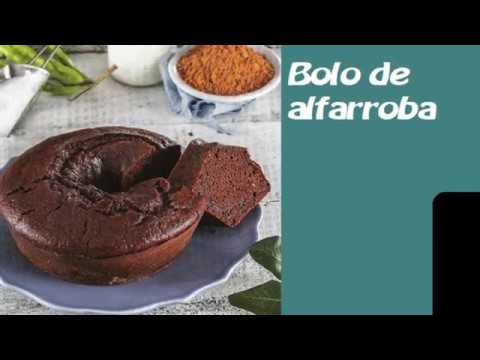 BOLO DE ALFARROBA RECEITAS
