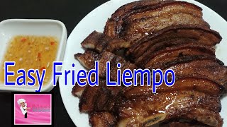 EASY FRIED LIEMPO | Homemade Pork Liempo Recipe