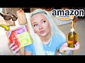 HUGE AMAZON HAUL // new home decor, beauty, kitchen accessories