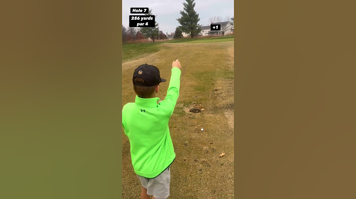 Hole 7 of the 9 hole series! #golf #resilientboxing #youtube
