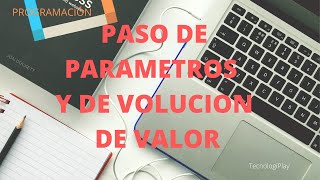 FUNCIONES CON PASO DE PARÁMETROS Y DEVOLUCIÓN DE VALOR