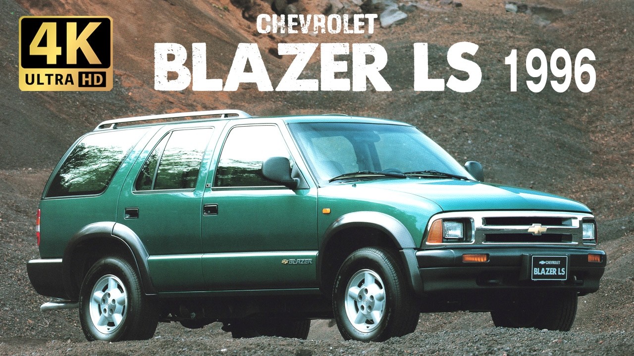 4K Car Catalog】CHEVROLET BLAZER LS.1996 高画質旧車カタログ 