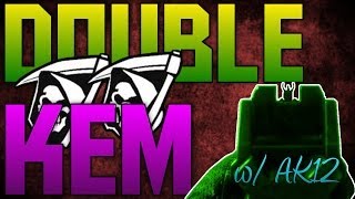 COD GHOSTS: "DOUBLE K.E.M. STRIKE" On Flooded w/ AK12 Profile