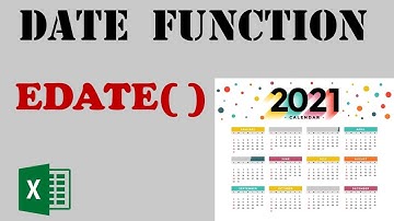 EDATE Functions in Excel | Date Functions & Formulas | How to Use EDATE in Excel?