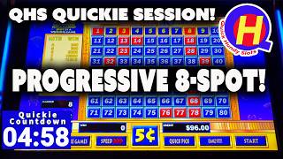 Progressive 8-Spot on Cleopatra KENO! Quickie Sesh at Peppermill Reno!