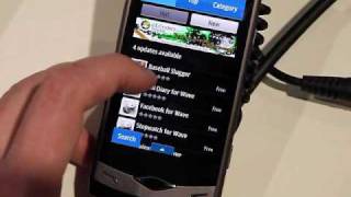 Магазин приложений в Samsung S8500 Wave screenshot 5
