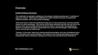 Certified Software Developer - Exam Information screenshot 4
