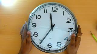 IKEA PUGG Wall Clock unboxing and review