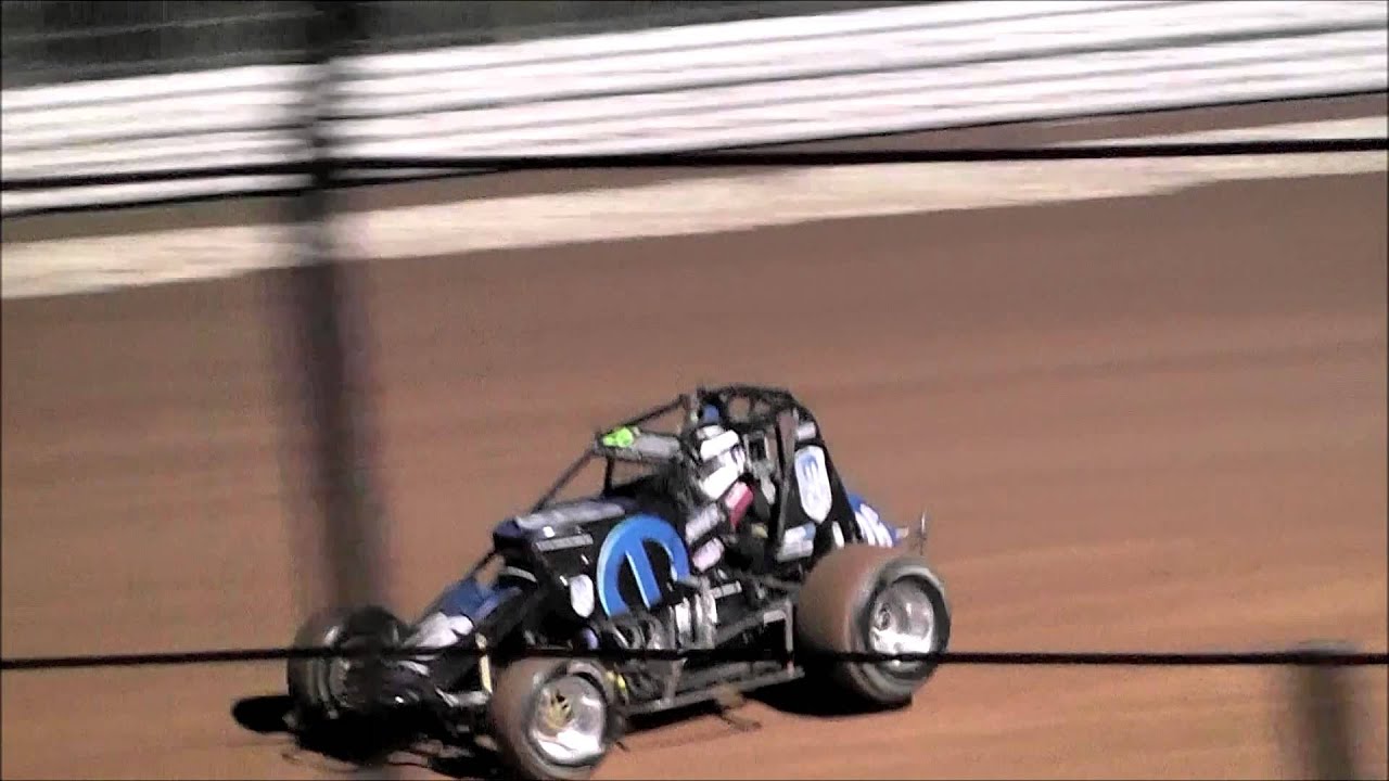 Peter Merrett Racing Wingless Sprints Peter Merrett Trophy Race Heat 4 Simpson Speedway 12-4 ...