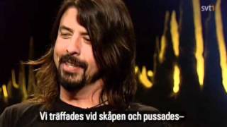 Foo Fighters - Interview/Rope (live at SVT Studios) [2011]