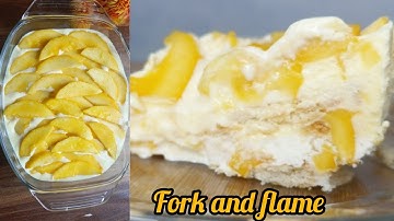 Mango Icebox cake
