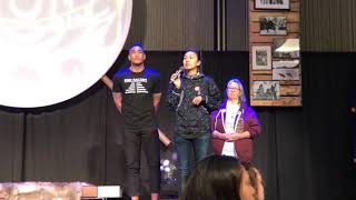 Speaking on the strengths of Alaska Natives