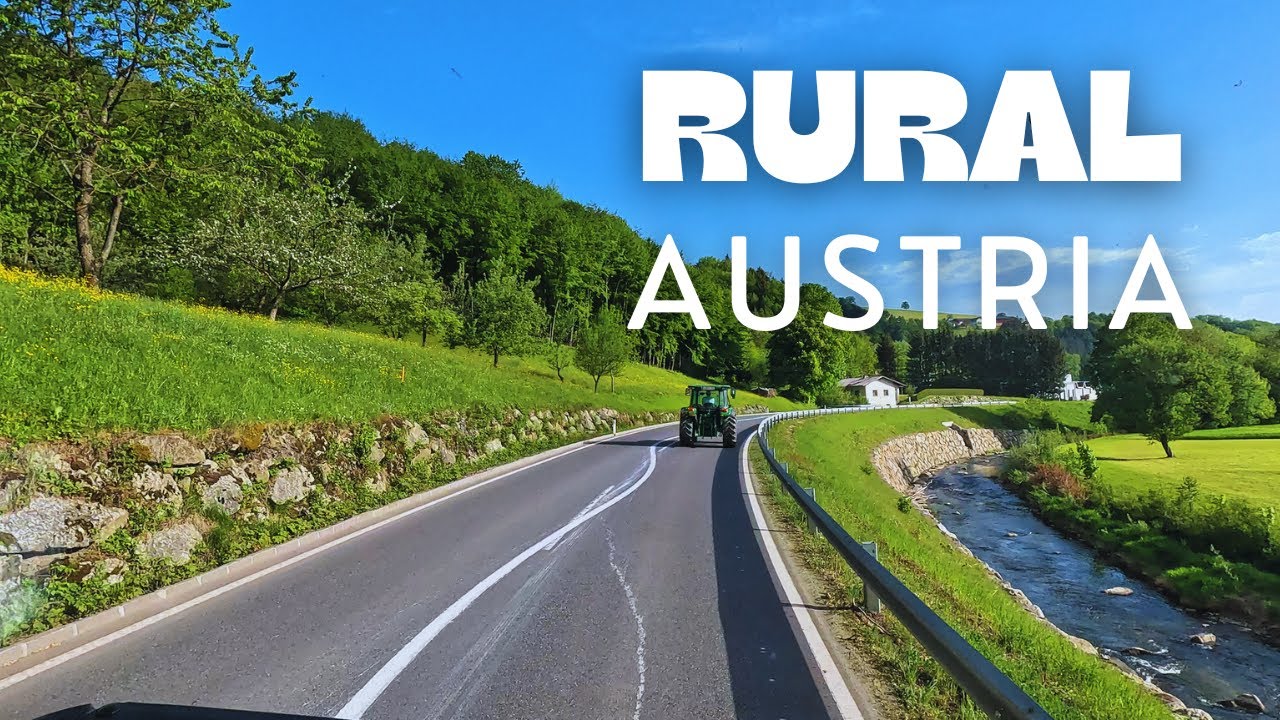 Driving in Austria: GRESTEN to PERWARTH scenic drive