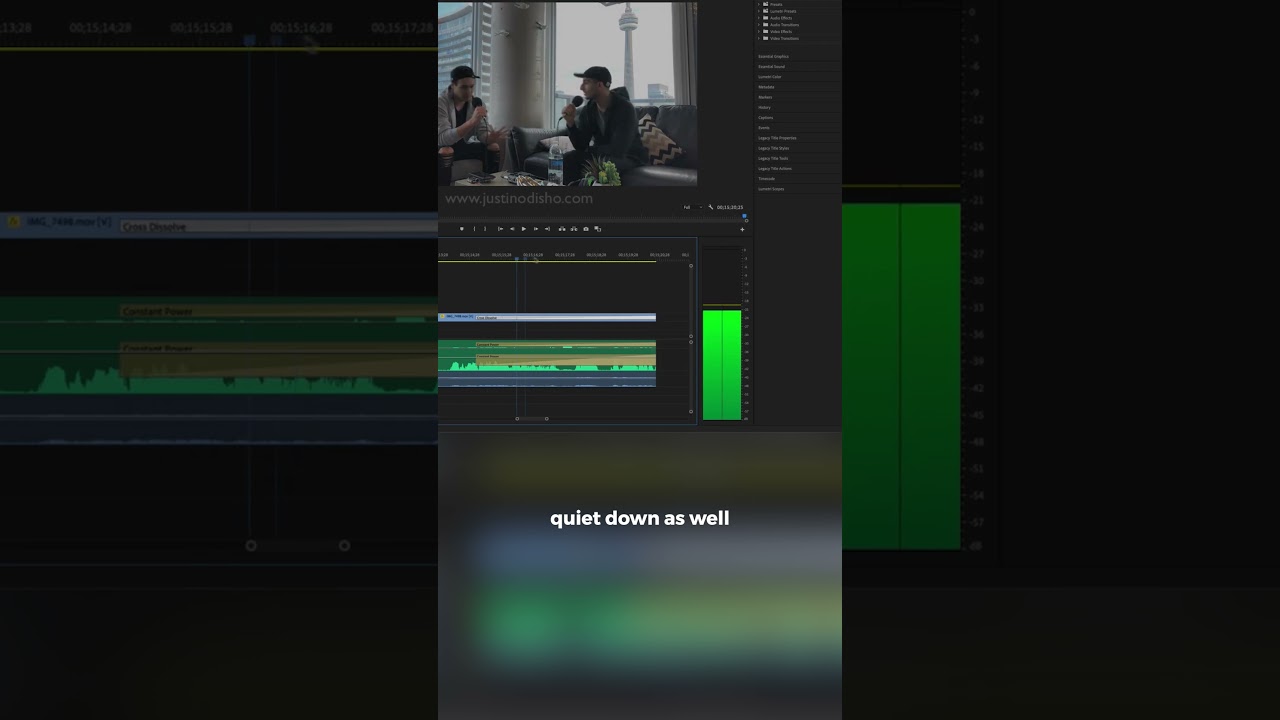 Tips for Editing Audio in Adobe Premiere Pro