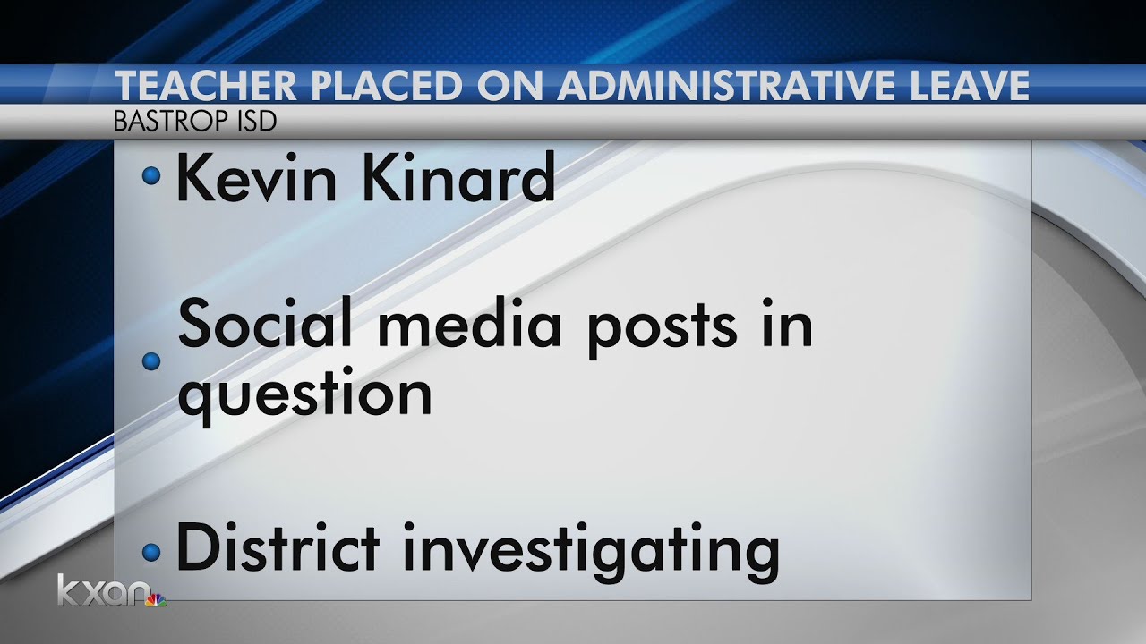 Bastrop ISD teacher placed on leave over social media posts