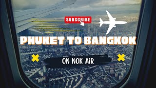 A Flight Above Thailand: Phuket to Bangkok with Nok Air - 4K Quality screenshot 5