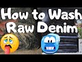 How to Wash Raw Denim The Easy Way - The Best Way To Wash Denim