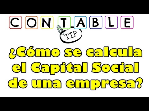 Vídeo: Como Determinar O Capital Social De Uma Empresa