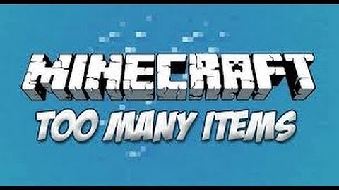 How to download Too many items minecraft 1.4.5!!!