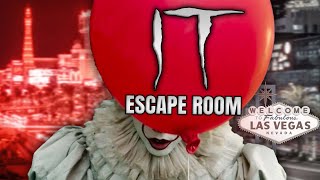 Sneak Peek at Escape IT Las Vegas NEW IT Themed Haunted House Attraction!