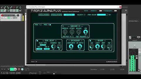 T-Force Alpha Yoh Synth Sound Dubstep Tutorial