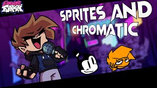 FNF - AJs Sprites Showcase (City-Funk Cover) [Read Description]