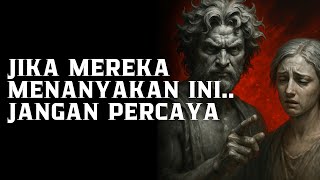 5 Pertanyaan yang Sering Diajukan oleh Pembohong - JANGAN PERCAYA! | FILSAFAT STOIK
