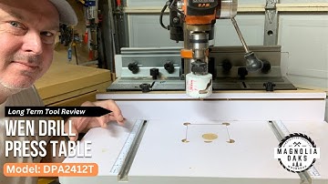 Wen Drill Press Accessory Table - Model DPA2412T  - Woodworking Business Owner Honest Review
