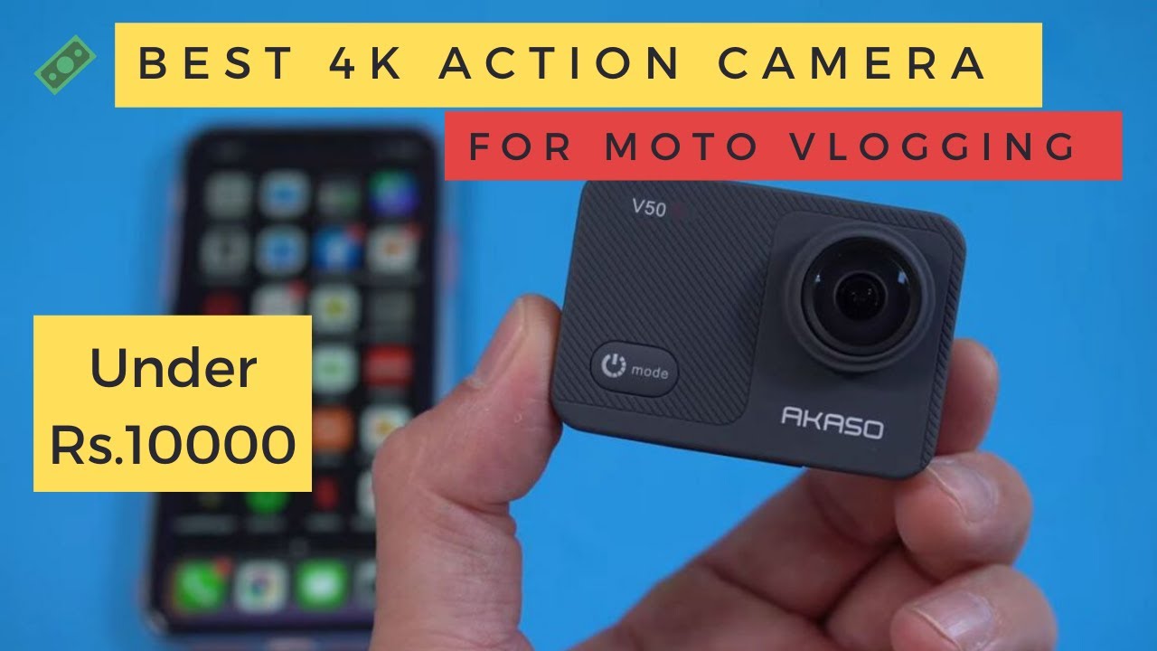 Best Budget 4K Action Camera for Moto-Vlogging Under Rs.10000 ...