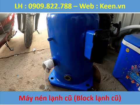 Video Máy nén lạnh cũ ,Block cũ Danfoss scroll 10 hp,10 ngựa... - youtube
