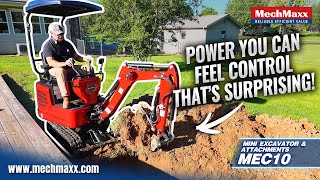 Boost productivity with our MEC10– powerful, fuel-efficient, and perfect for tight spaces!