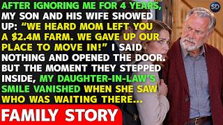 After 4 Years Of Ignoring Me, My Son And His Wife Came To My Door After Hearing About My $2.4M Farm.