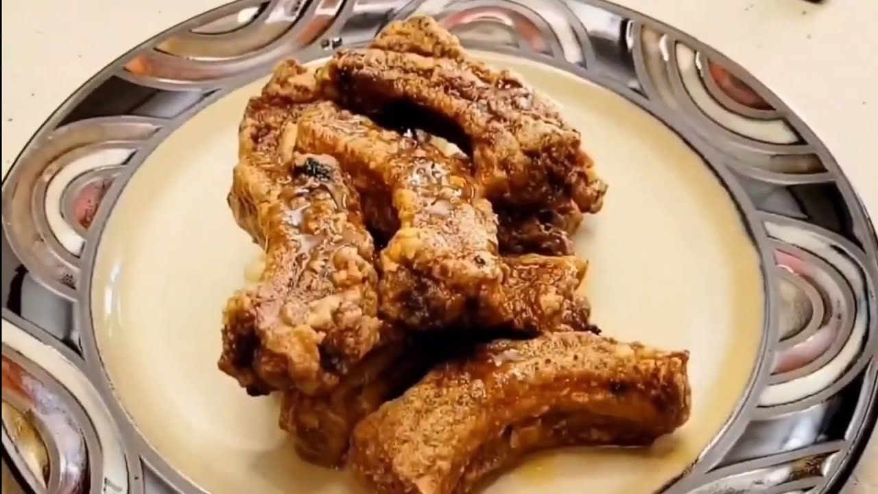 Nashville fried ribs... inspired by the classic Nashville fried chicken