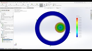 Planetary Gear Stress Simulation in Solidworks Wealth