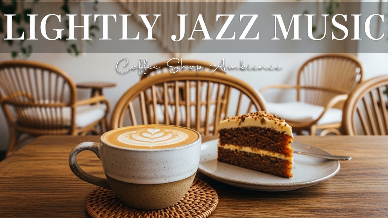 Morning Focus Cafe ☕ Bossa Nova & Smooth Jazz Background Music for Work & Reading